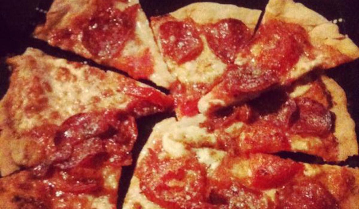 {it’s a quiche … no … its a pizza}