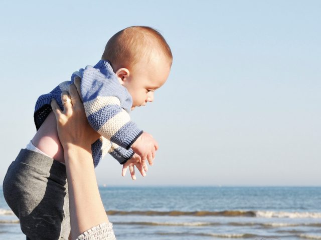 Beach baby with Esprit